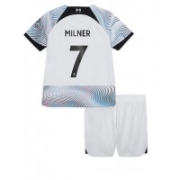 Liverpool James Milner #7 Fotballklær Bortedraktsett Barn 2022-23 Kortermet (+ korte bukser)